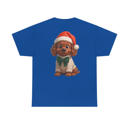 T-Shirt — Cute Santa Puppies