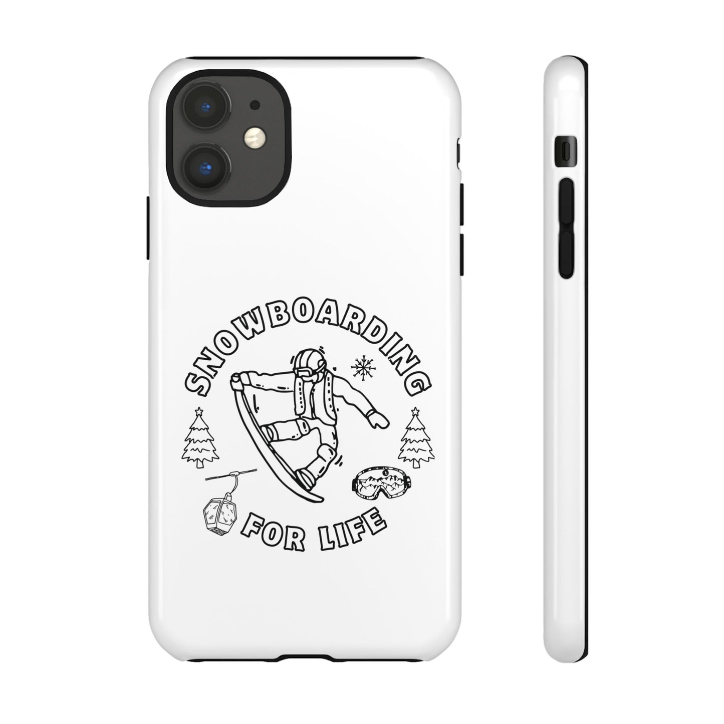 Snowboarding Graphic Tough Case