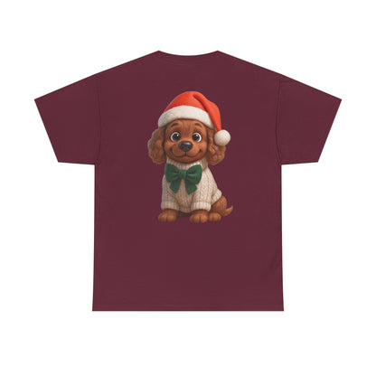 T-Shirt — Cute Santa Puppies