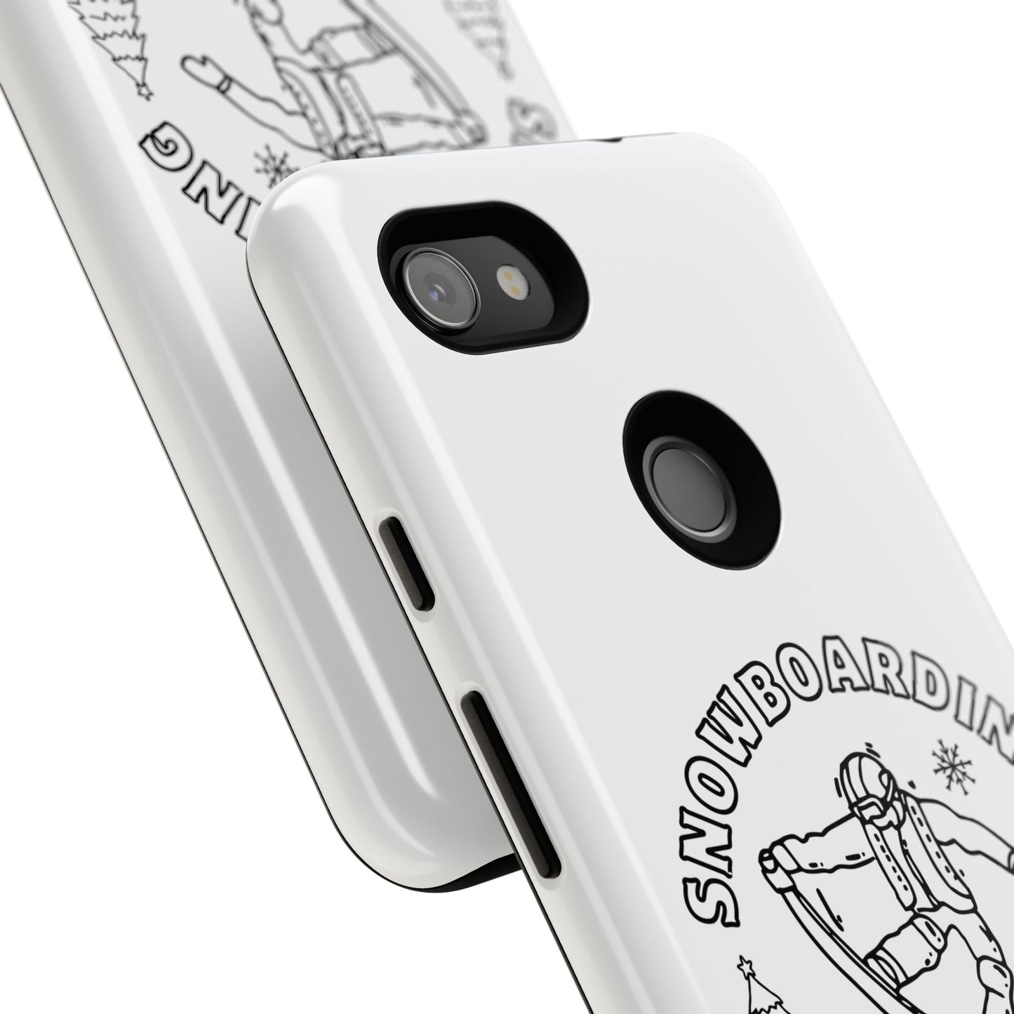 Snowboarding Graphic Tough Case