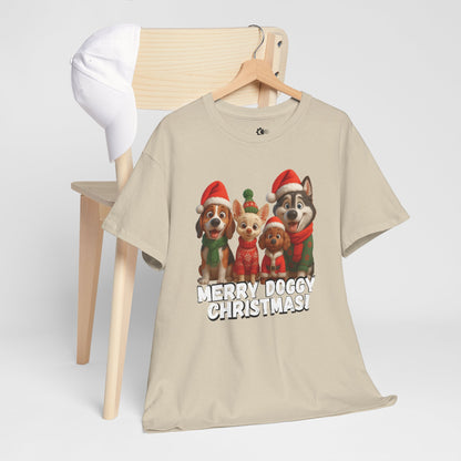 T-Shirt — Cute Santa Puppies