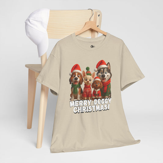 T-Shirt — Cute Santa Puppies