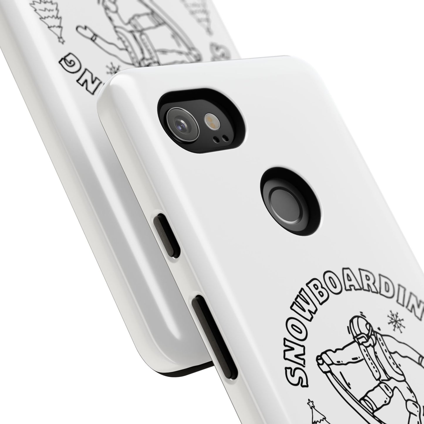 Snowboarding Graphic Tough Case