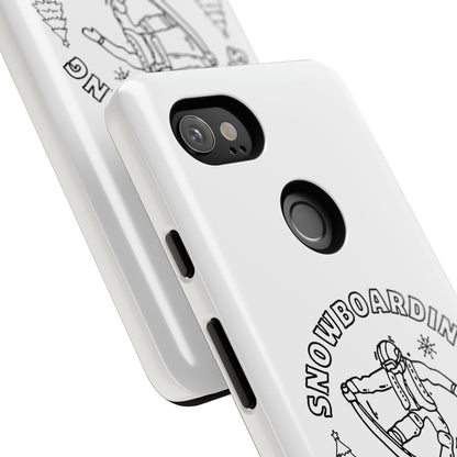 Snowboarding Graphic Tough Case