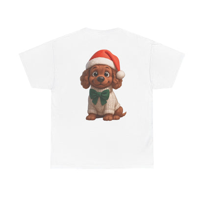 T-Shirt — Cute Santa Puppies