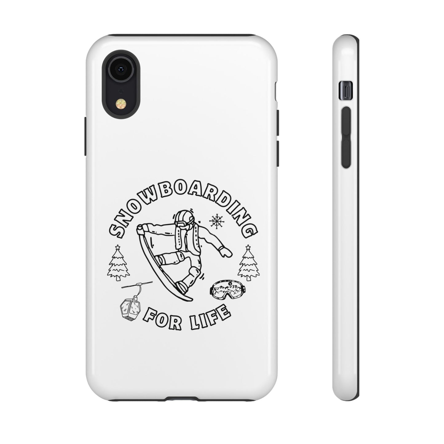 Snowboarding Graphic Tough Case