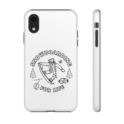 Snowboarding Graphic Tough Case