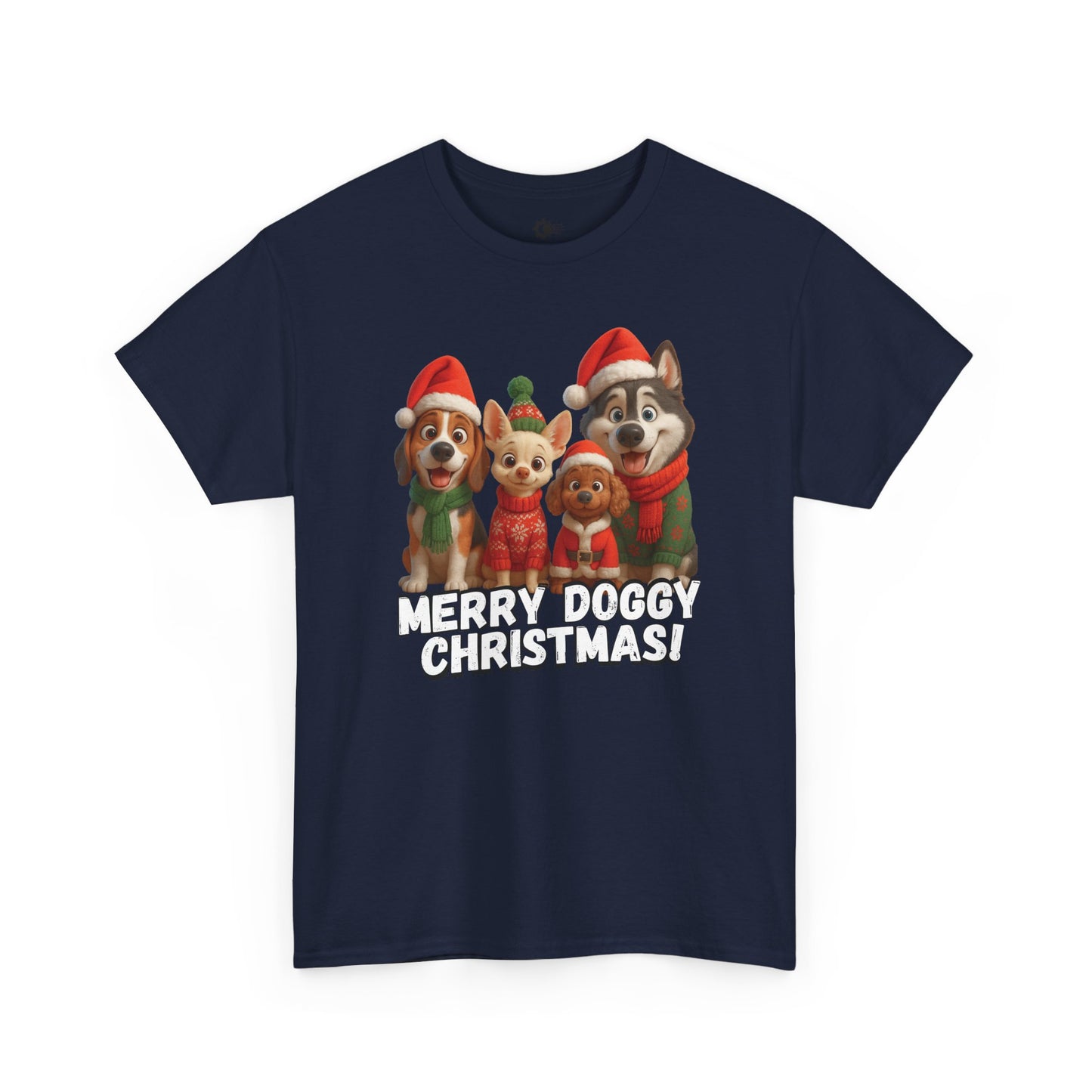 T-Shirt — Cute Santa Puppies