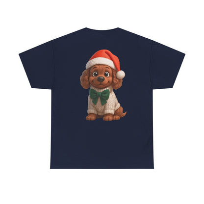 T-Shirt — Cute Santa Puppies