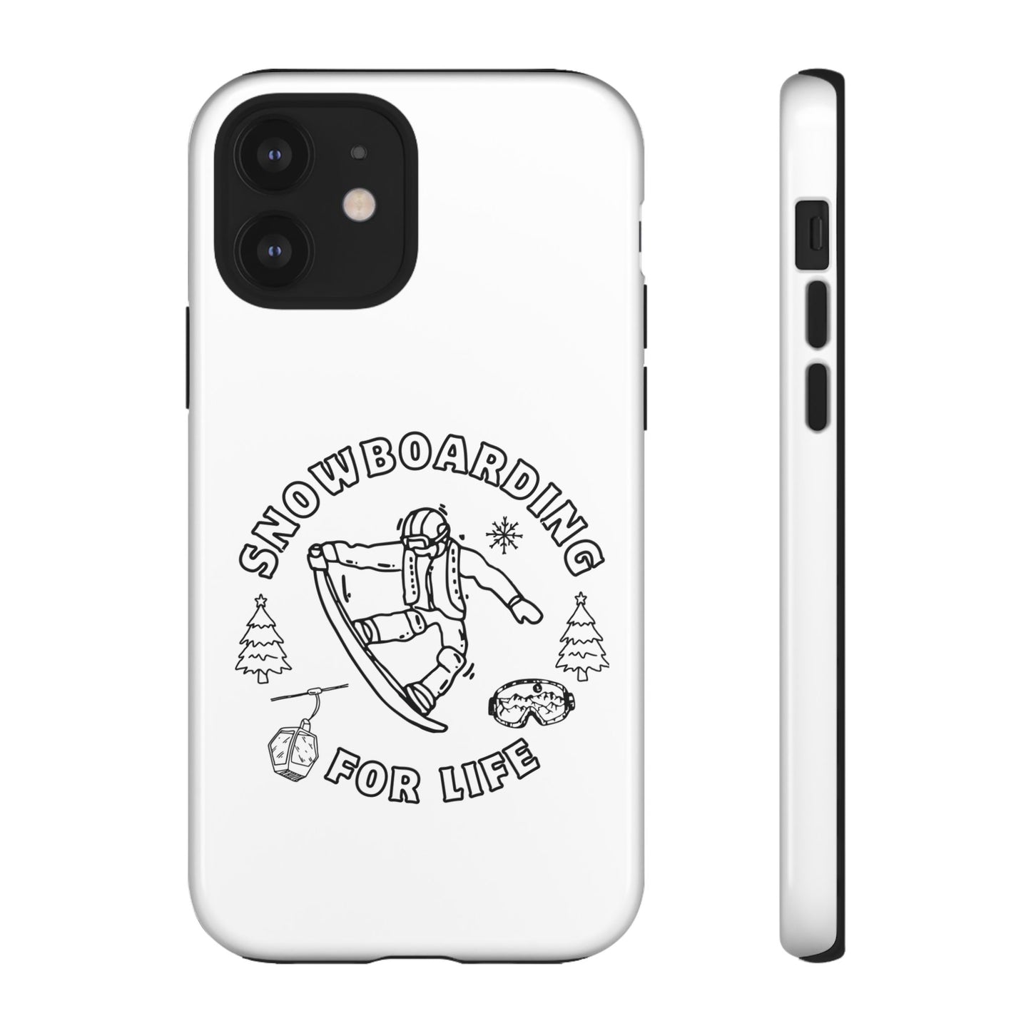 Snowboarding Graphic Tough Case