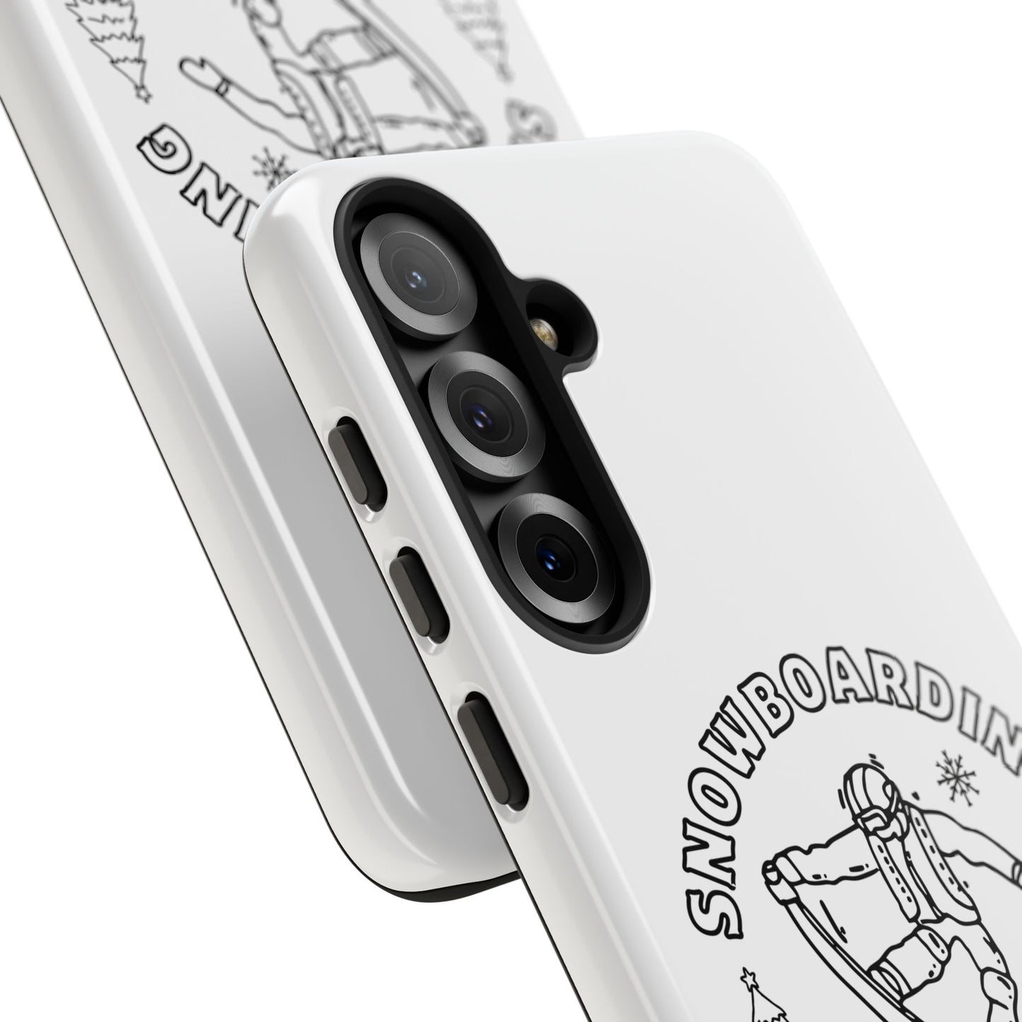 Snowboarding Graphic Tough Case