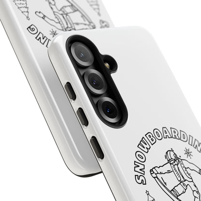 Snowboarding Graphic Tough Case