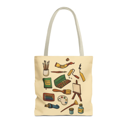 Artist Supplies Tote Bag