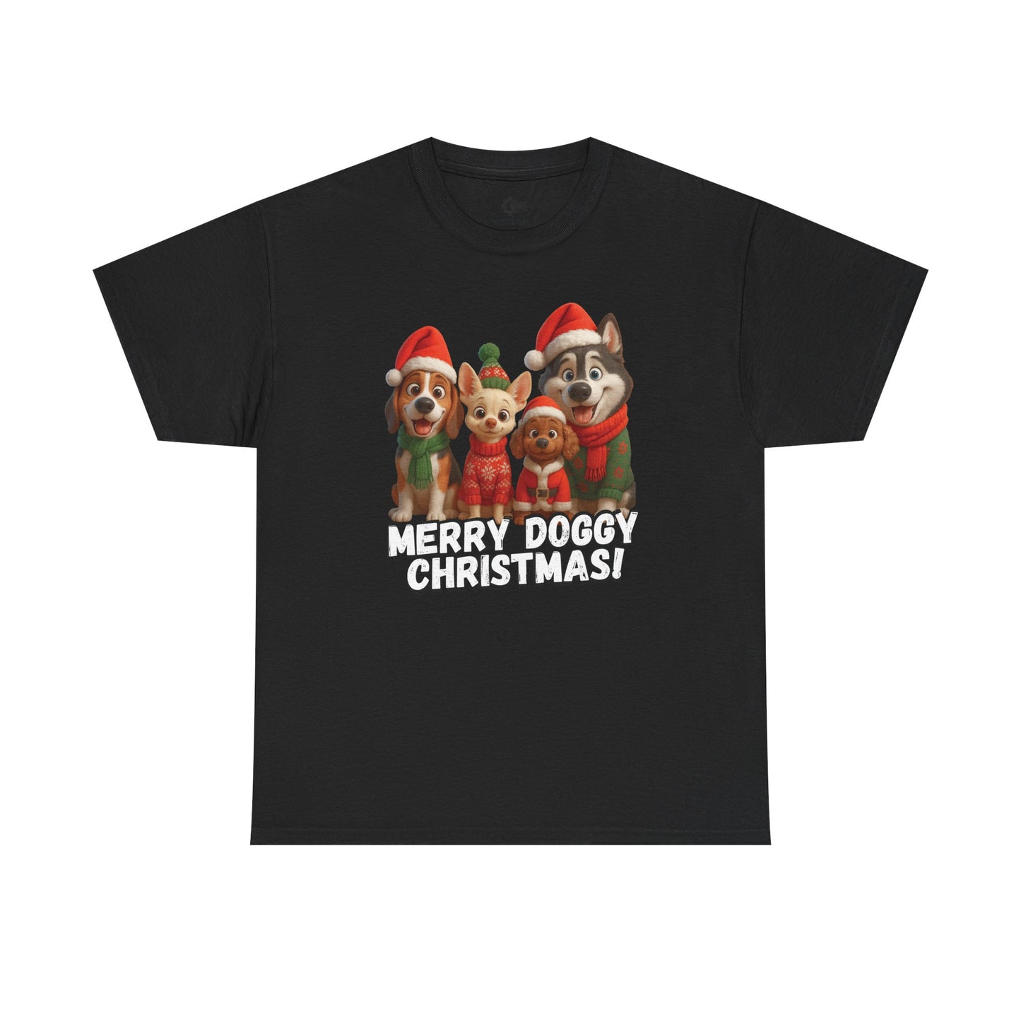 T-Shirt — Cute Santa Puppies