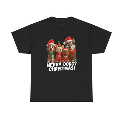 T-Shirt — Cute Santa Puppies