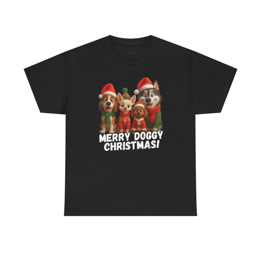 T-Shirt — Cute Santa Puppies