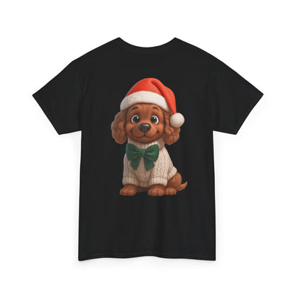 T-Shirt — Cute Santa Puppies