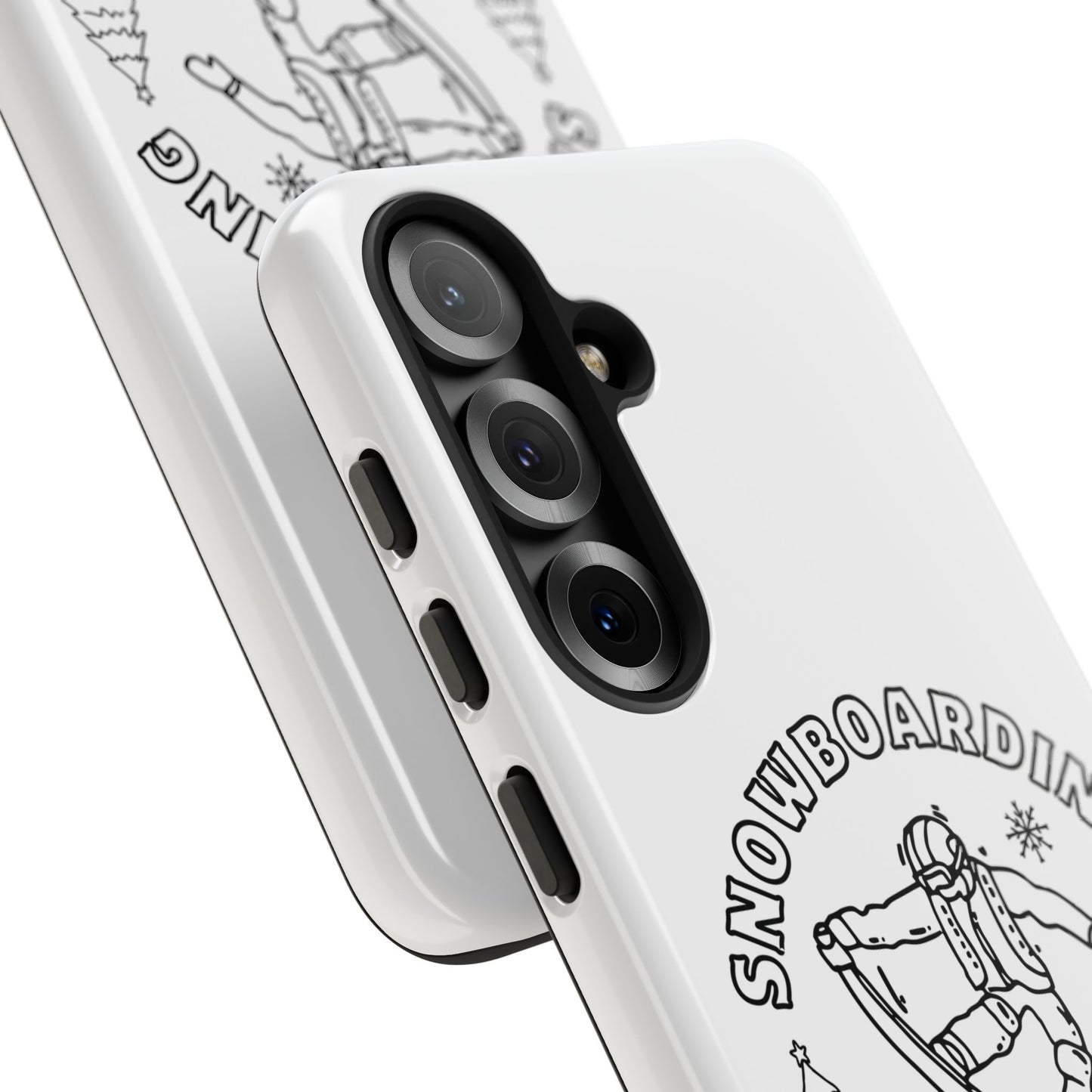 Snowboarding Graphic Tough Case