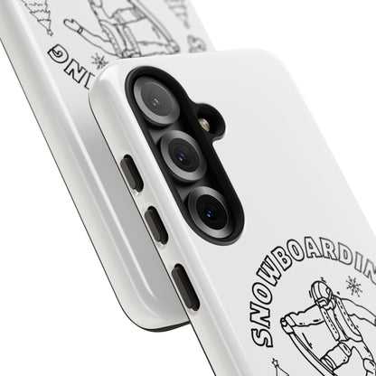 Snowboarding Graphic Tough Case