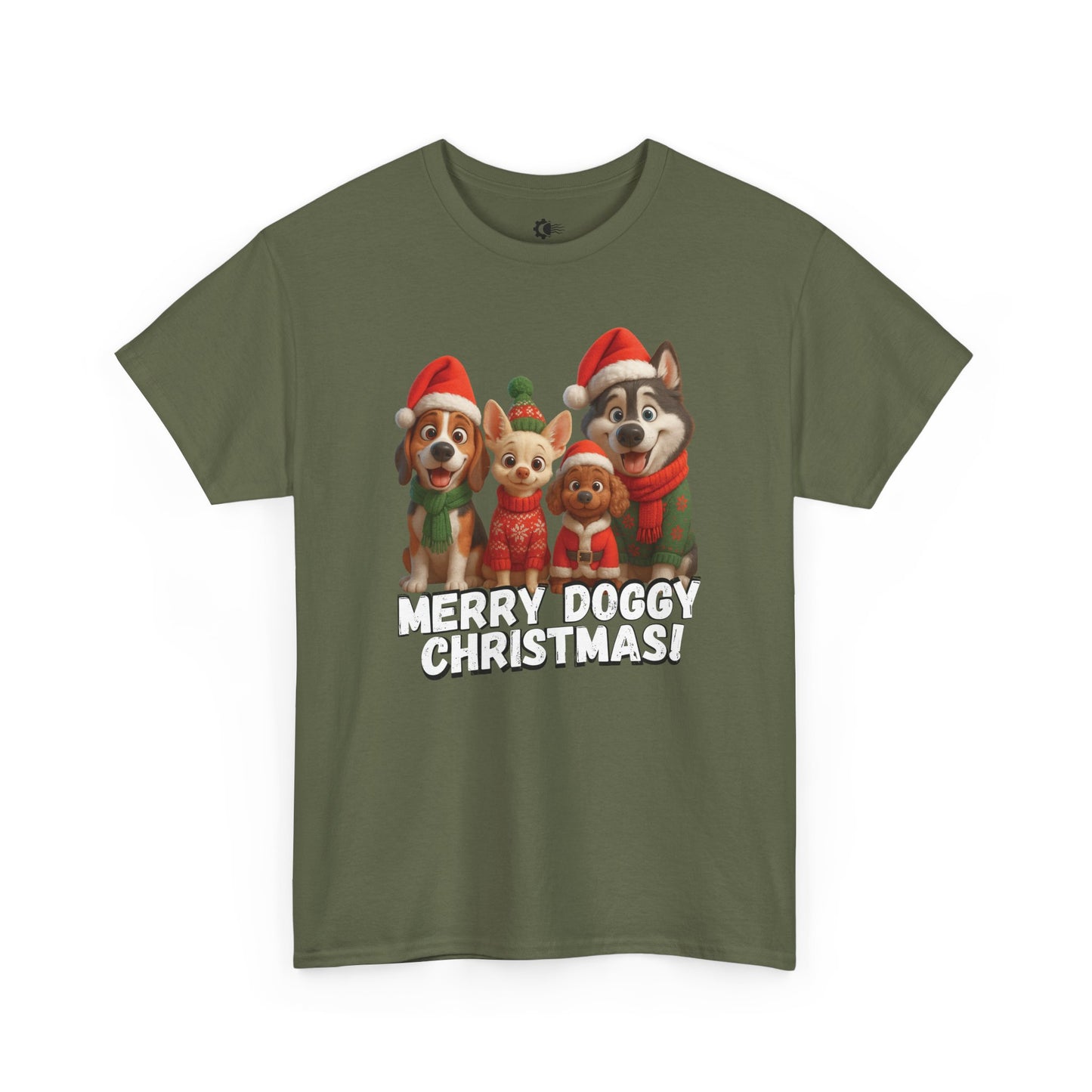 T-Shirt — Cute Santa Puppies