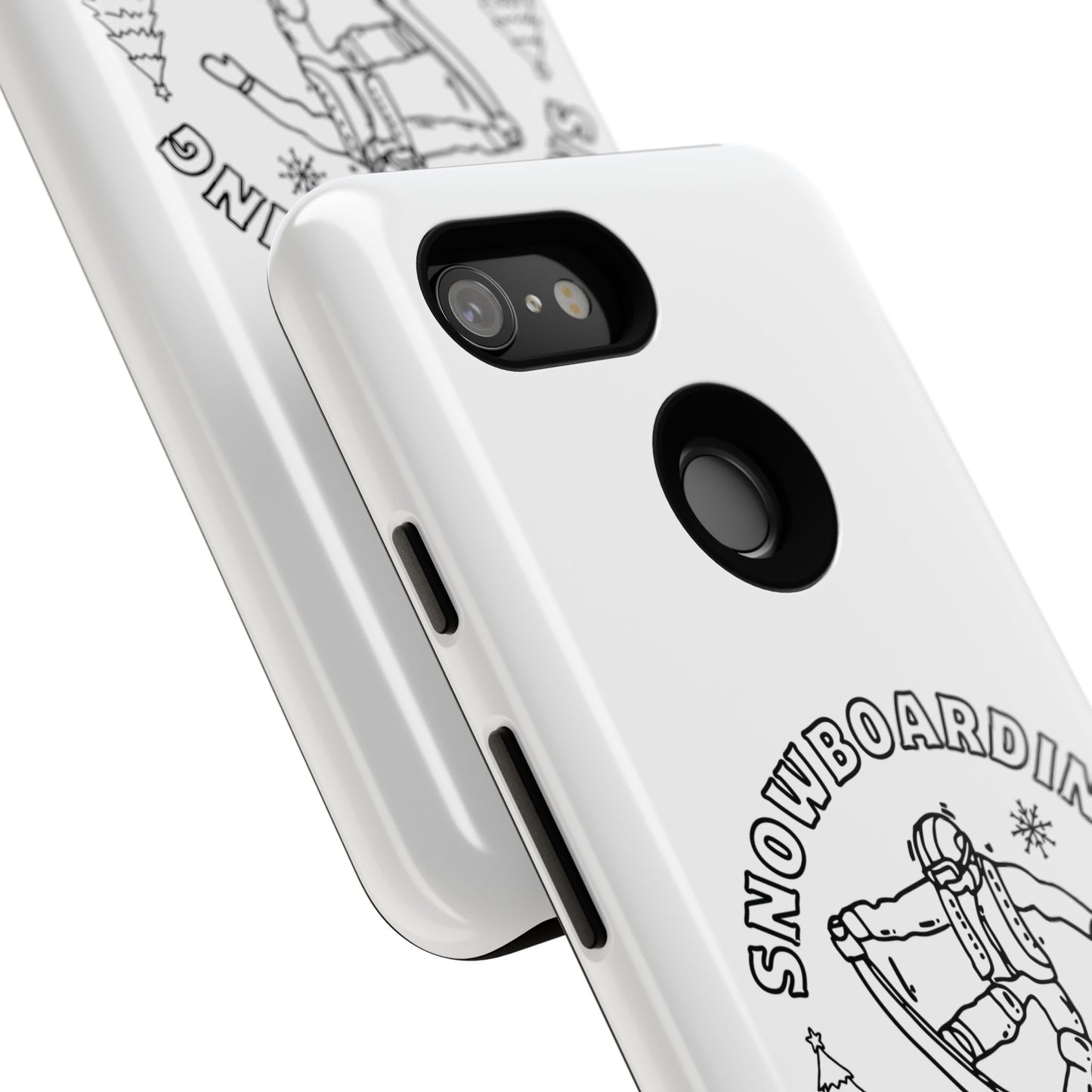 Snowboarding Graphic Tough Case