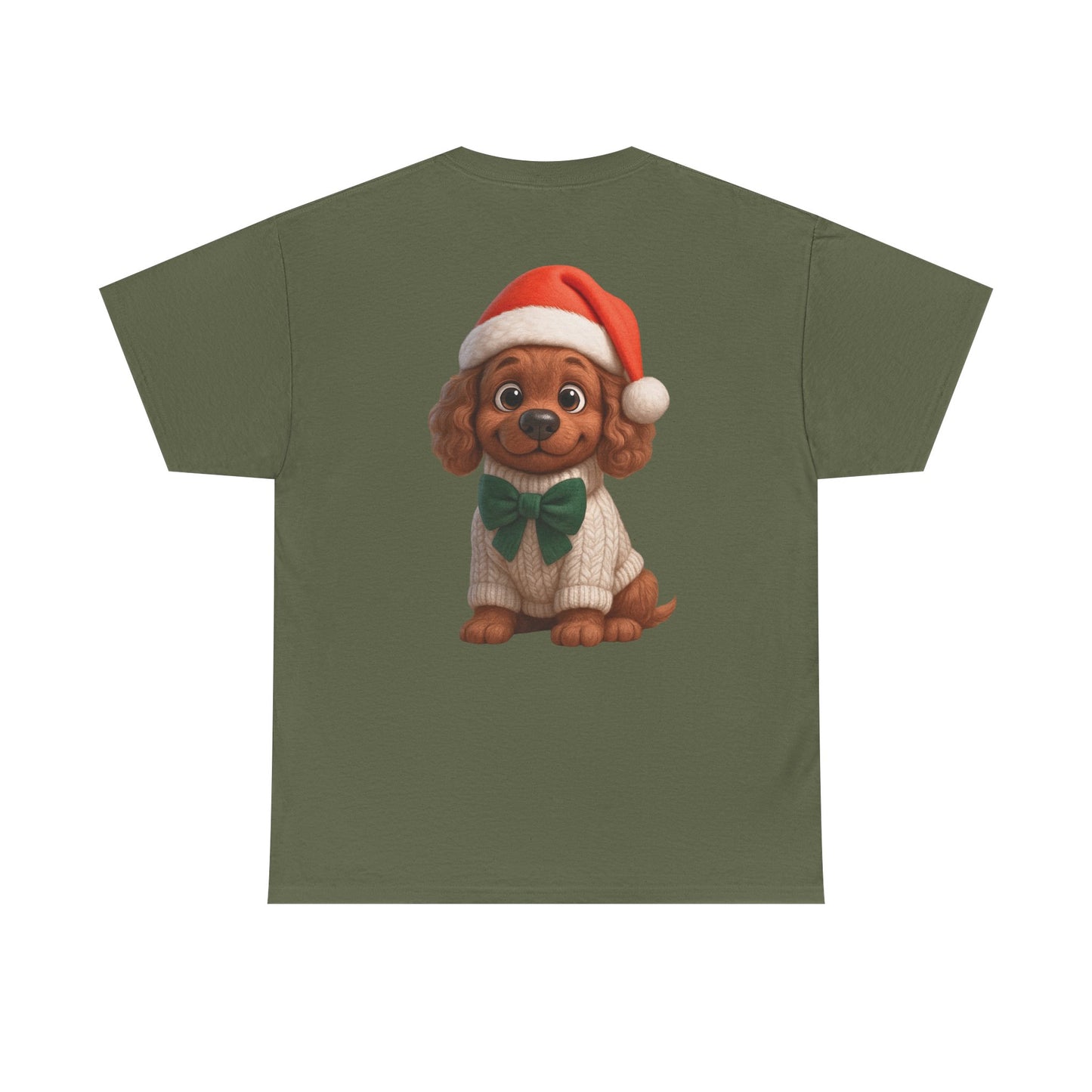 T-Shirt — Cute Santa Puppies