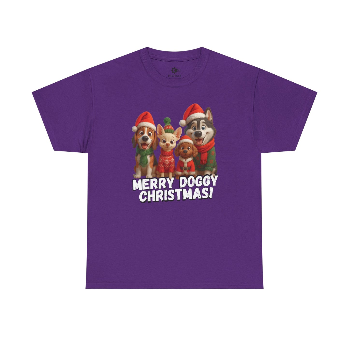 T-Shirt — Cute Santa Puppies