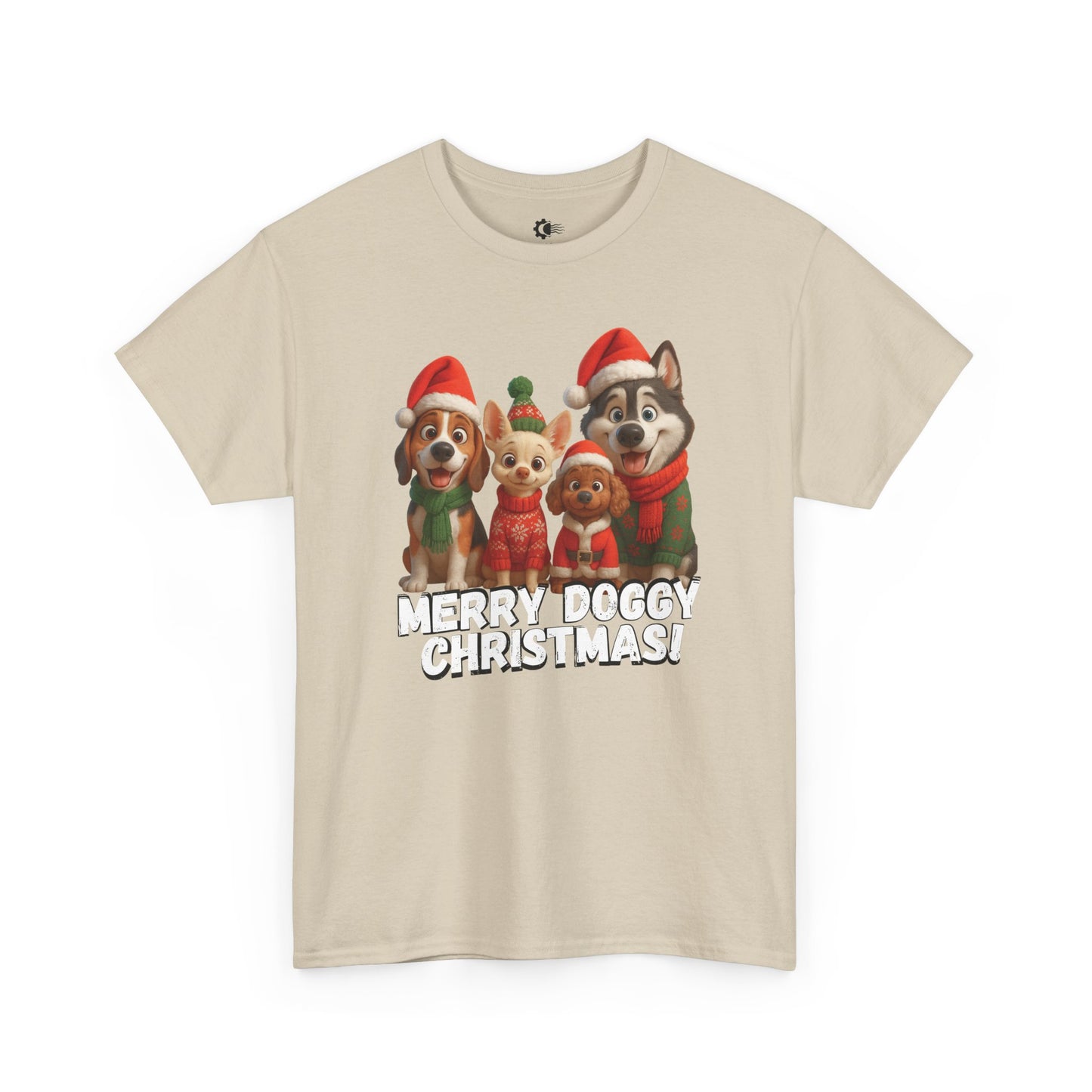 T-Shirt — Cute Santa Puppies