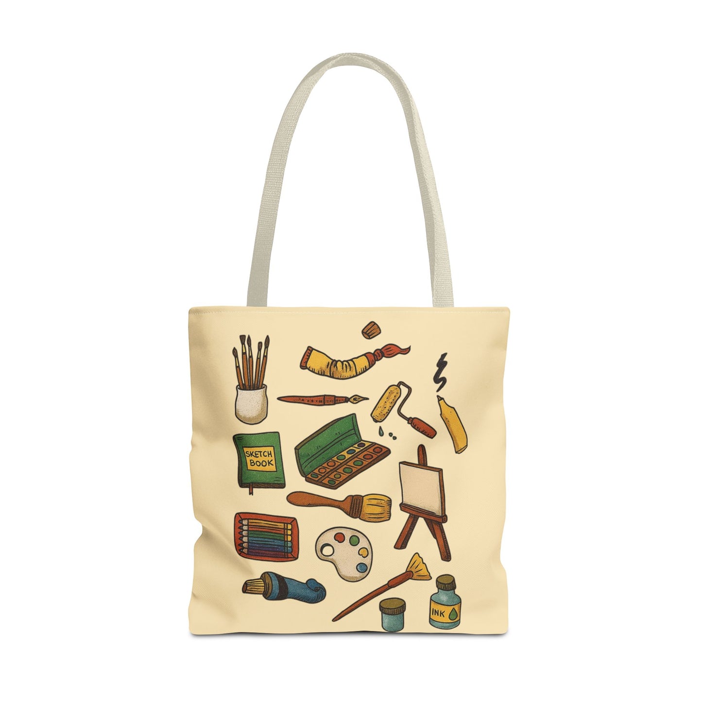 Artist Supplies Tote Bag