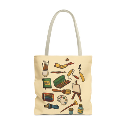 Artist Supplies Tote Bag