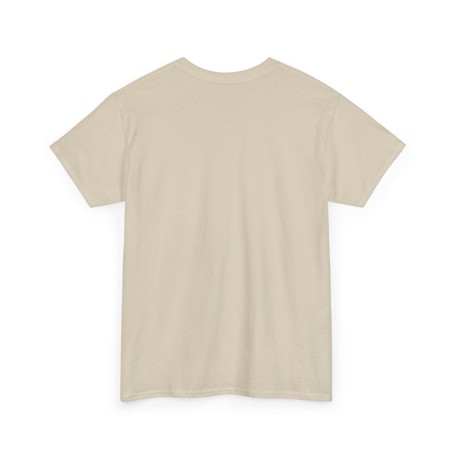 T-Shirt — Minimal Mushroom Chest Print Tee (Vintage Line Art)